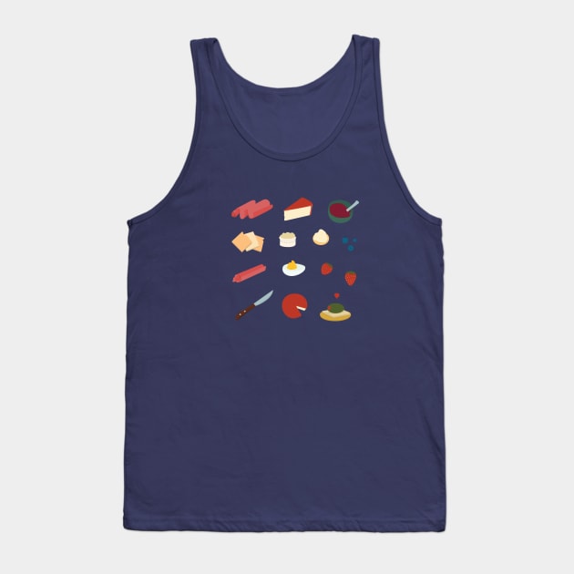 Charcuterie Board Tank Top by Svaeth